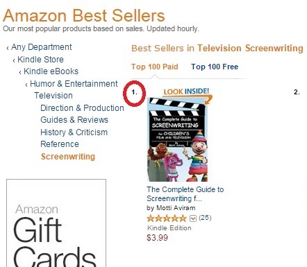 The Complete Guide to Screenwriting for Children Film & Television - Amazon Best Seller