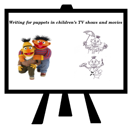 Writing for puppets in children’s TV shows and movies